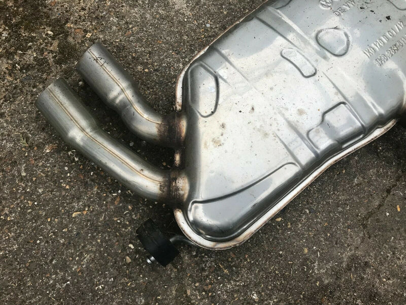 VW SCIROCCO GOLF MK6 2.0TDI CUT REAR EXHAUST GENUINE MUFFLER SYSTEM 1K6253611