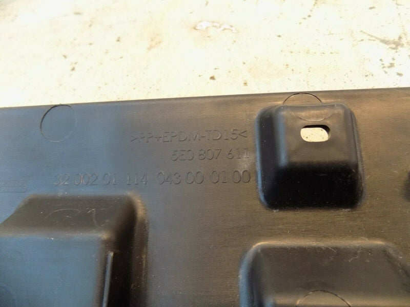 SKODA OCTAVIA 2013 -17 FRONT BUMPER LOWER ABSORBER UNDER TRAY 5E0807611A