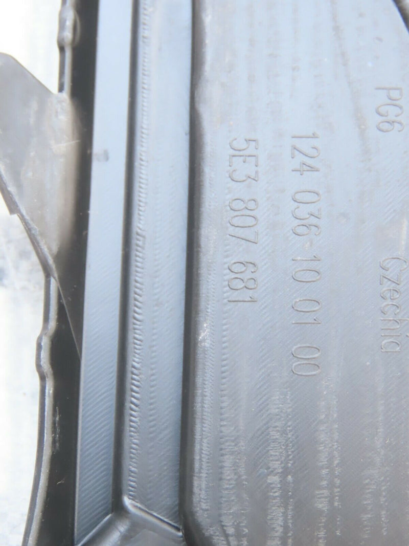 SKODA OCTAVIA 2020-ON FRONT BUMPER LEFT FOG LIGHT GRILL SURROUND