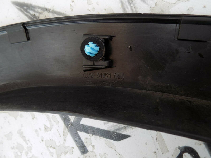 MAZDA CX5 2017-ON FRONT RIGHT WHEEL ARCH TRIM COVER WING KB7W-51-W21