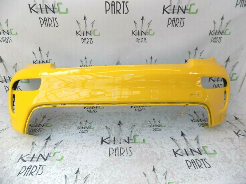 FIAT 500 ABARTH 959 2016-ON FACELIFT REAR BUMPER YELLOW GENUINE 735633081
