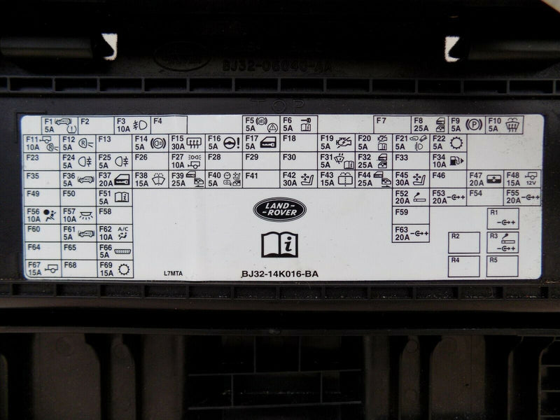 RANGE ROVER EVOQUE 2011-2019 RIGHT PASSENGER DASH BOARD GLOVE BOX-ALMOND COLOR