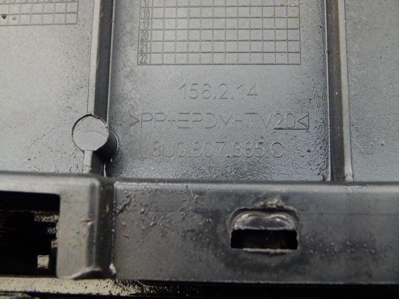 AUDI Q3 S LINE 2011-2013 REAR BUMPER AND DIFFUSER PDC GENUINE 8U0807385