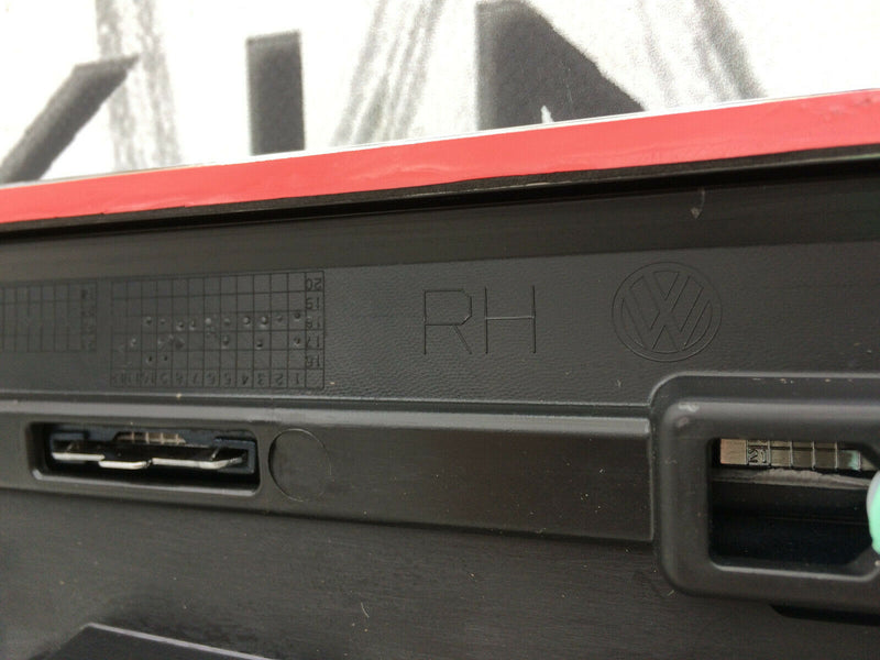 VW TOUAREG CR 7 MK3 2018> REAR DOOR PANEL RIGHT SIDE TRIM MOULDING 760854950