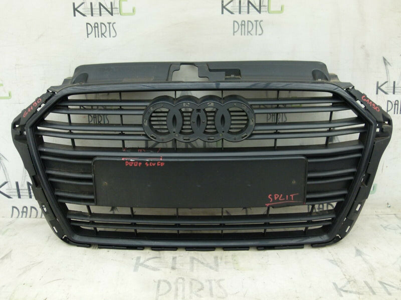 AUDI A3 8V S-LINE FACELIFT 2016-19 FRONT BUMPER GRILL RADIATOR 8V3853651AA G1190