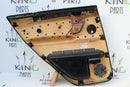 BMW X5 E53 00-06 REAR RIGHT DOOR CARD INNER PANEL LEATHER WOOD EFFECT BLIND