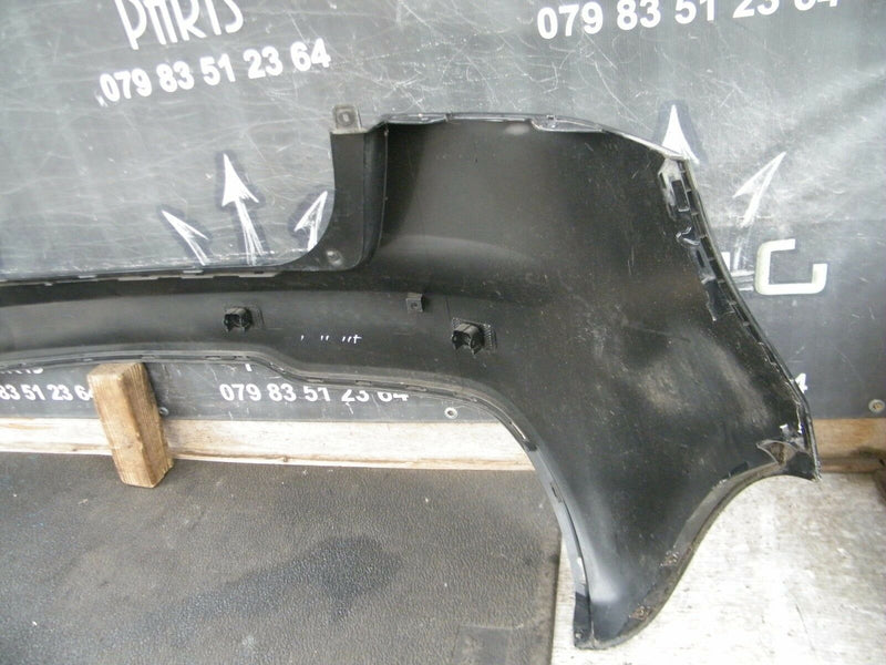 KIA RIO 2011-2013 REAR BUMPER WITH PDC HOLES GENUINE BLACK (9416)