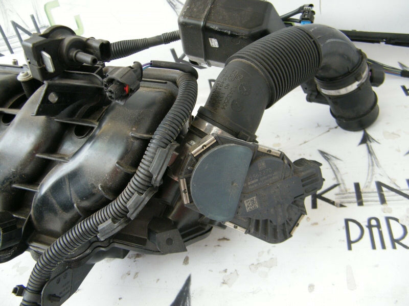 CORSA D /E PETROL AIR INLET MANIFOLD + RAIL INJECTORS + THROTTLE BODY LOOM UNIT