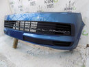 VW TRANSPORTER CARAVELLE T6 FRONT BUMPER IN BLUE 16-19 GENUINE 7E5807221D
