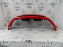 SKODA FABIA MK3 2018-ON FACELIFT RED FRONT BUMPER GENUINE 6V0807221