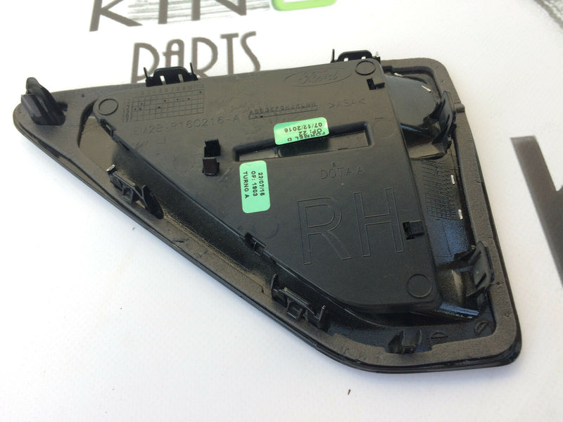 FORD S-MAX 2018 BLACK TRIANGLE TRIM MOULDING FENDER WING GRILLE RIGHT SIDE
