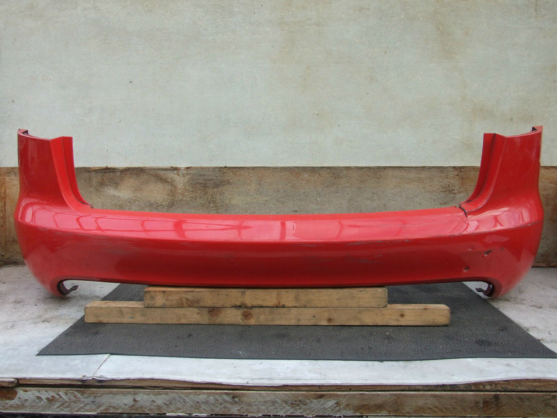 Audi A6 2004-2008 4F9 807 511 Avant Estate Rear Bumper Red Genuine (5231)
