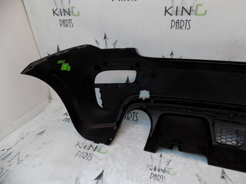 FIAT 500 ABARTH 959 FACELIFT 2016-ON BLACK REAR BUMPER GENUINE 735633081
