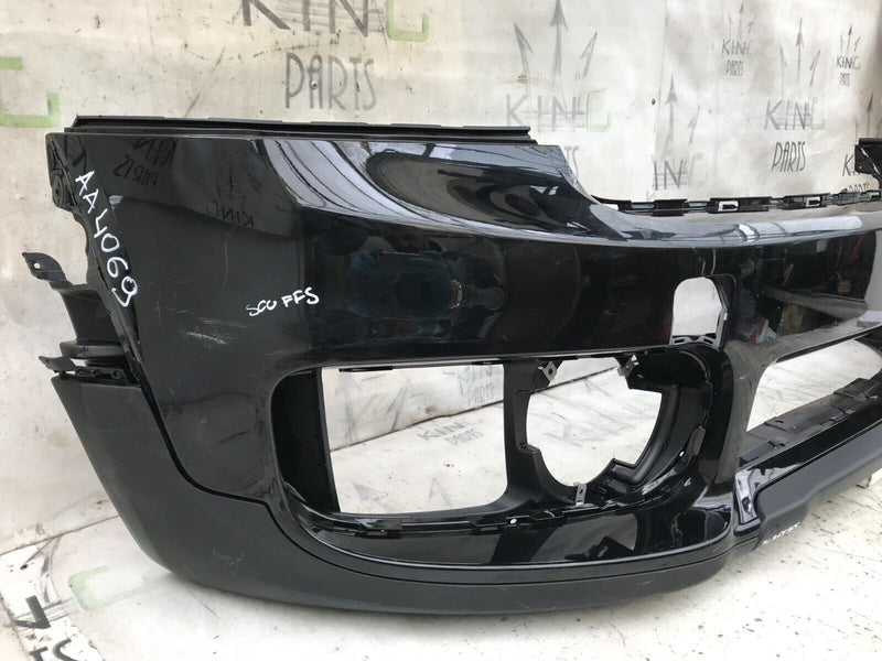 MINI COUNTRYMAN F60 17-20 FRONT BUMPER & LOWER SPOILER & 2x SIDE BRACKET