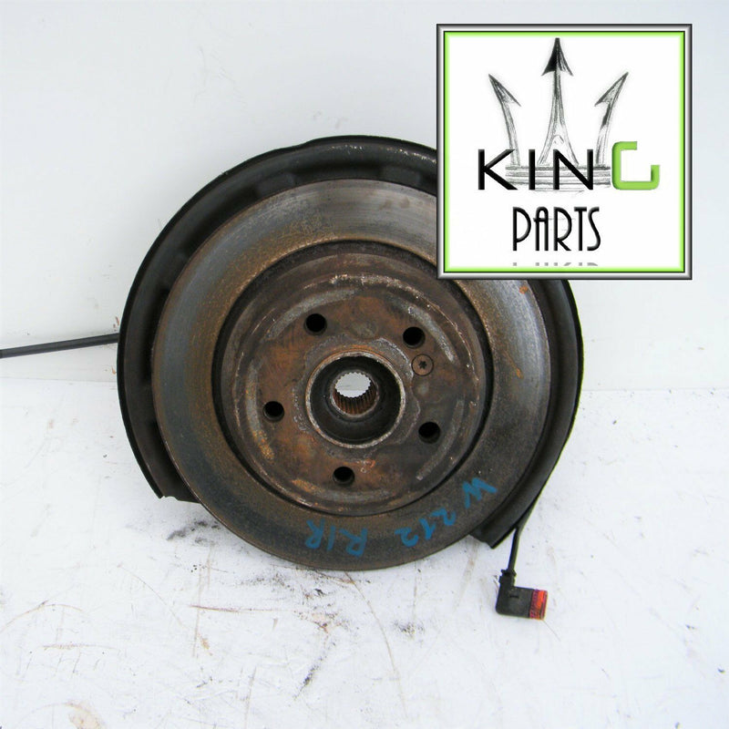 MERCEDES W212 E220 2010-15 SUSPENSION HUB BRAKE DISC KNUCKLE LEG REAR RIGHT O/S
