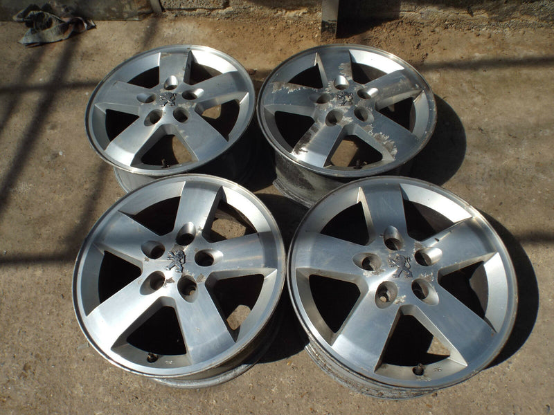 Peugeot 307 2001-2008 Cheap Genuine Alloy Wheels Set 16" 6.5J King Parts Egham