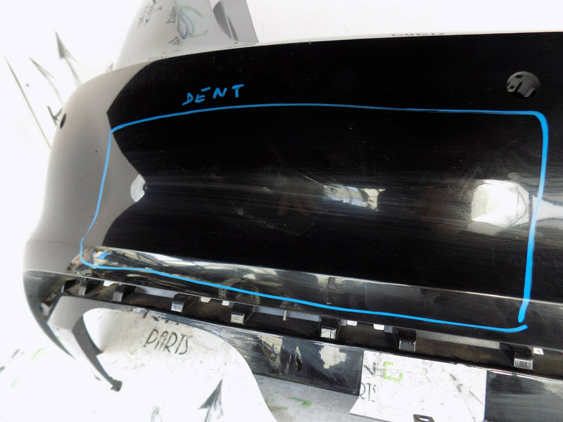 AUDI A3 8V SPORTBACK 2013-2016 BLACK REAR BUMPER GENUINE PDC  8V4807511