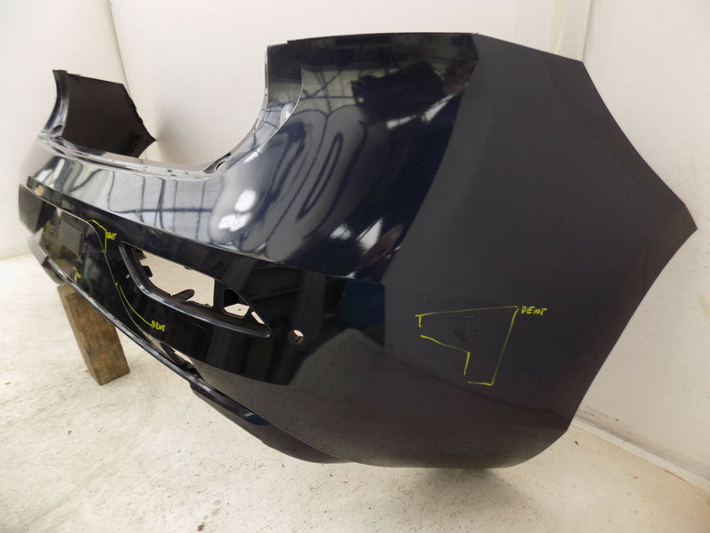 VOLVO V40 MK2 R DESIGN 2013-17 5DR DARK BLUE REAR BUMPER GENUINE 31283756