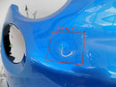 FIAT 500 S SPORT 2016-ON FACELIFT FRONT BUMPER BLUE 735619571