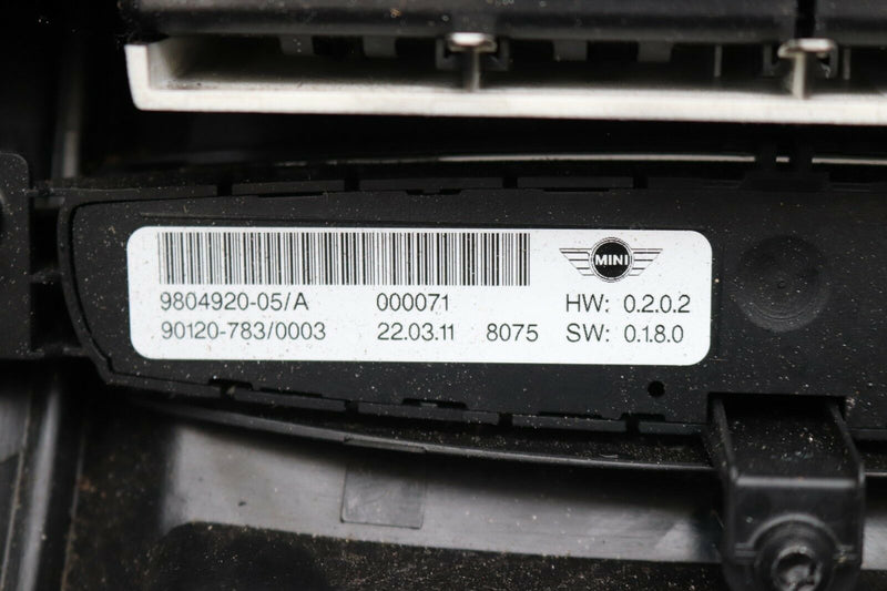 MINI COUNTRYMAN R60 2010-2016 CENTRE FRONT PANEL WITH SWITCH HEATHER CONTROL