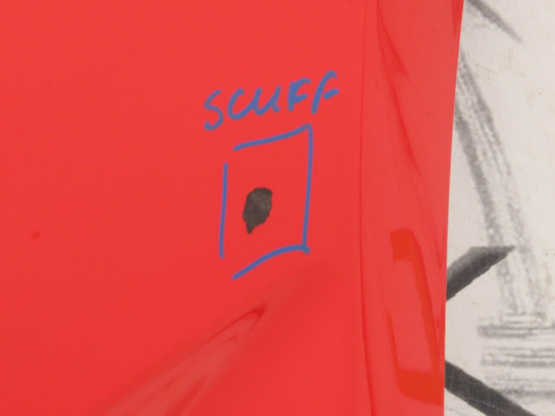 FIAT 500 ABARTH 595 2017-ON FACELIFT FRONT BUMPER RED 735633044 GENUINE