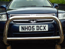 NEW CHROME FRONT BULL BARS AXLE NUDGE GRILL A BAR