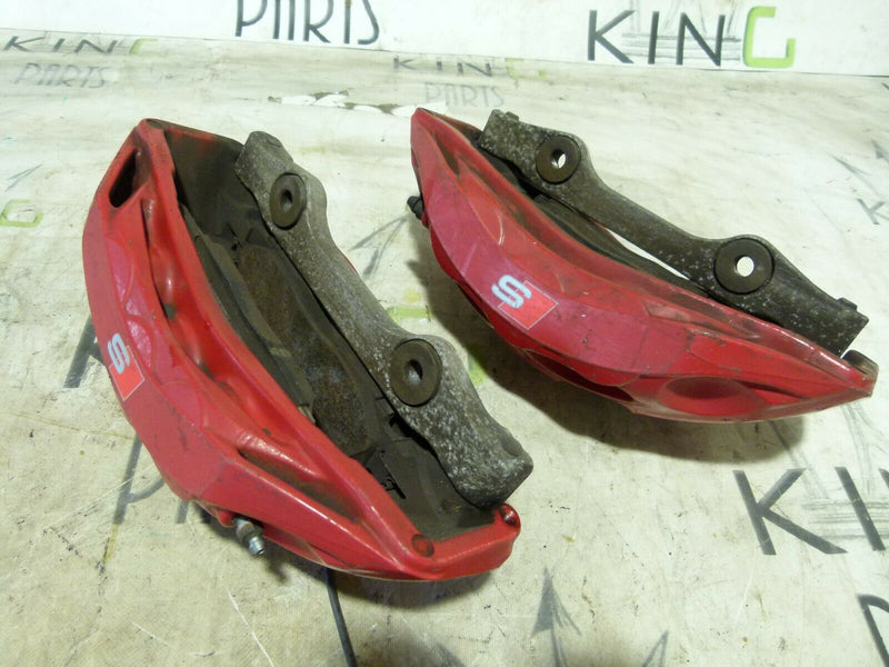 AUDI A4 S4 B9 8W 3.0 TFSI PAIR LEFT RIGHT ELECTRIC FRONT BRAKE CALIPER 8W0615106