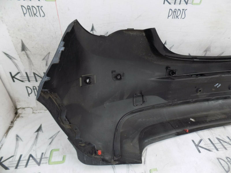 VAUXHALL CORSA E SRI 2014-19 BLACK REAR BUMPER GENUINE 6 x PDC  39002839