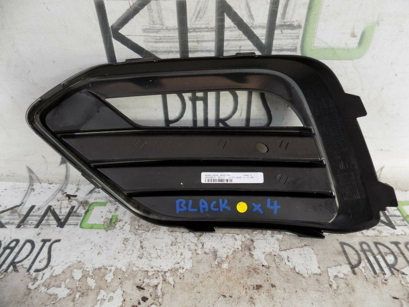 SEAT ATECA 2020-UP RHD FCL FRONT BUMPER RIGHT SIDE GRILLE IN BLACK+ NO PDC HOLES
