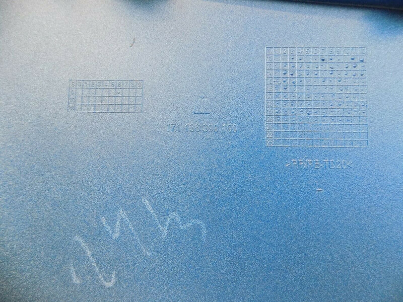 MAN TGX EURO 6 2020-ON  LEFT BUMPER CORNER UPPER BLUE GENUINE 171136390100