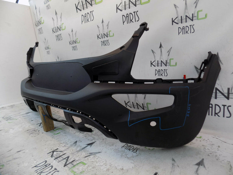 KIA STONIC 2017-2019 BLACK REAR BUMPER GENUINE PDC & DIFFUSER 86612-H8400