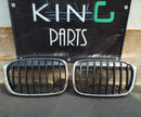 BMW X1 F48 2015-On Front Bumper Grills Grill Kidney 8 Ribs Right Left 7383363