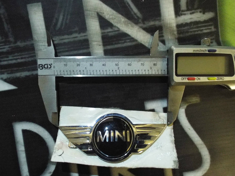 Genuine Mini Emblem Badge Logo Fender Wing 90 Mm