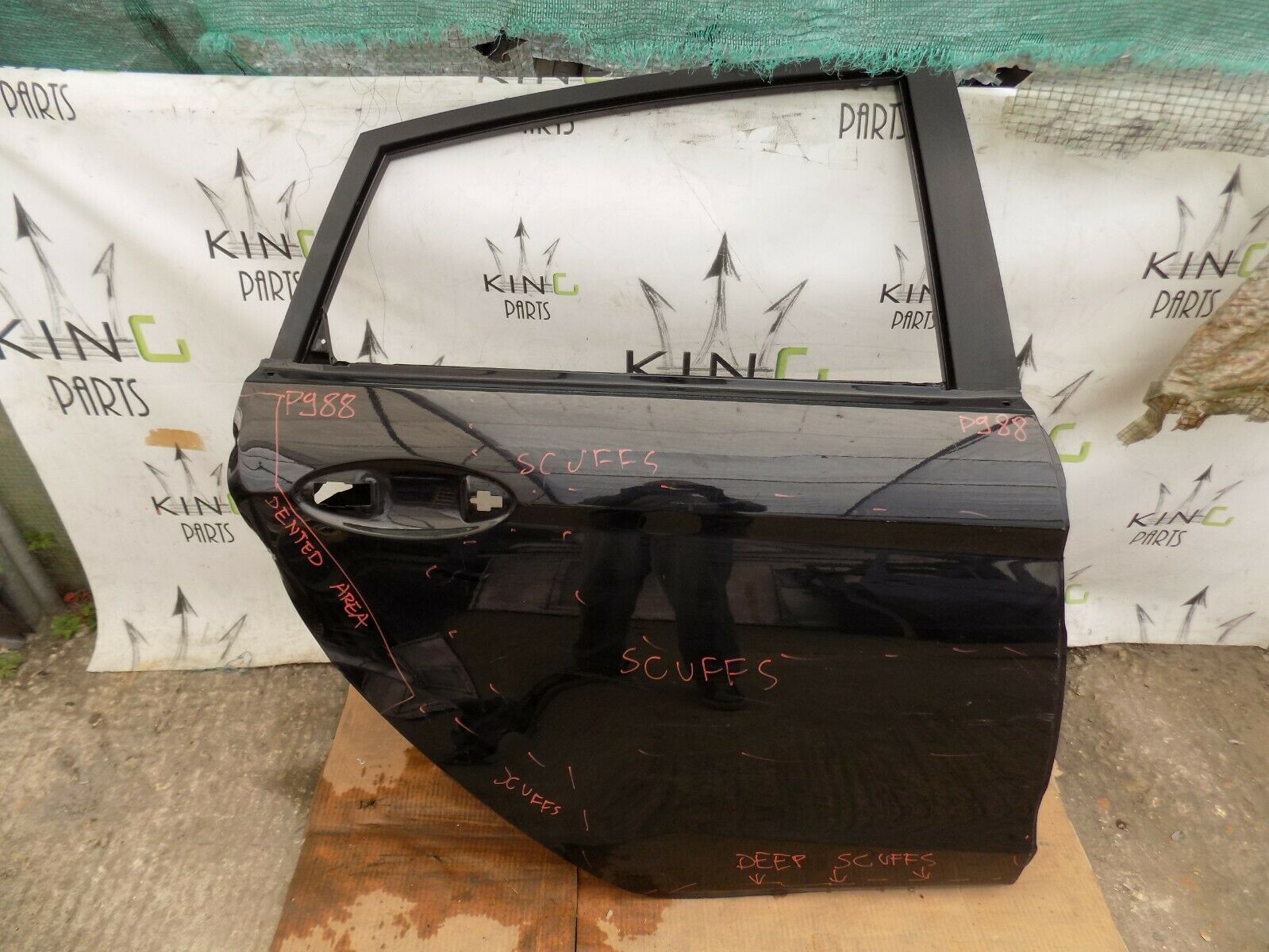 FORD FIESTA VII MK7 2009-2017 GENUINE REAR DOOR PANEL RIGHT DRIVER SID
