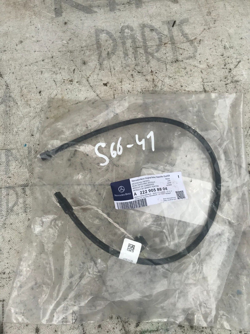 MERCEDES S W222 REAR BUMPER TOP CODING B SWITCH MODULE A2229058804