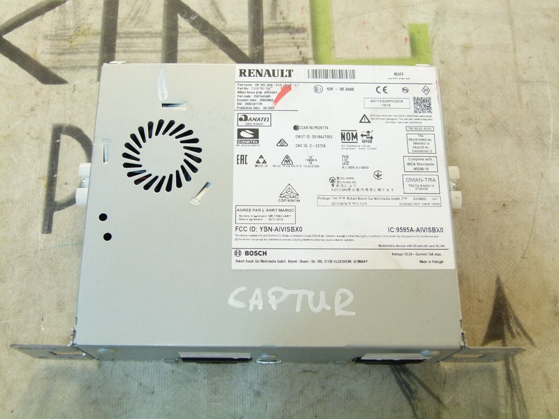 RENAULT CAPTUR 2020-ON CAR AUDIO SYSTEM RADIO GENUINE 259154246R