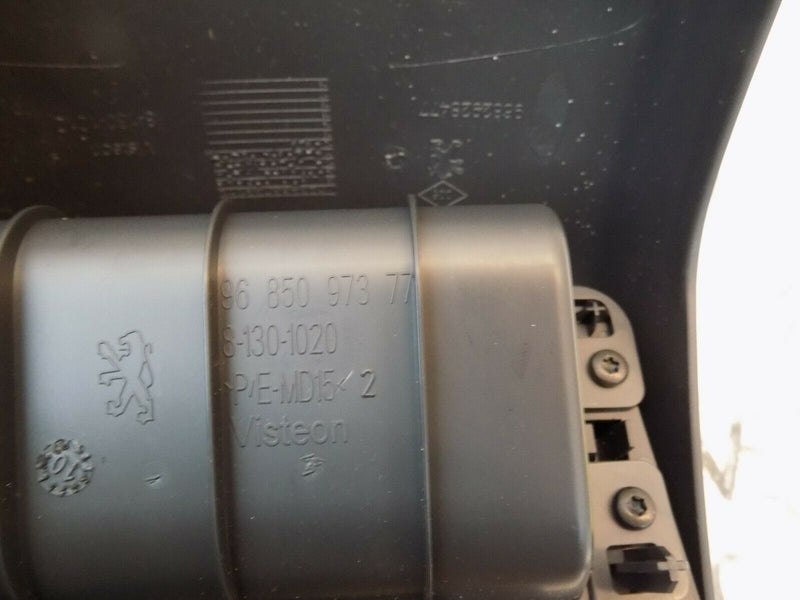 PEUGEOT 3008 2008-2016 REAR COVER PANEL WITH 12V POWER SOCKET 9682928477 *N