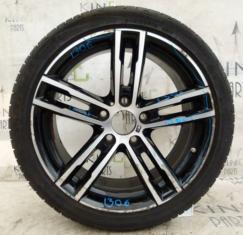 BMW 1 SERIES F20 WHEEL ALLOY RIM & TIRE 8JX18H2 ET52 8009703 GENUINE