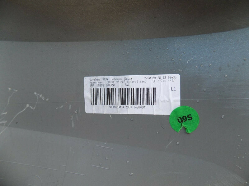 VW CADDY MK4 2020-ON FRONT BUMPER IN SILVER "Reflex/brilliant" 2K7807221A