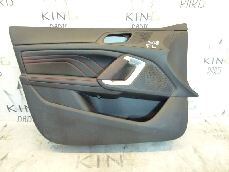 PEUGEOT 308 SW ESTATE 2017-21 FRONT LEFT DOOR CARD PANEL COVER 98283623XJ