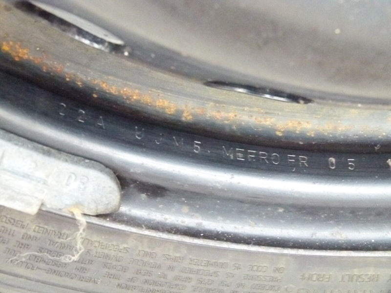 MERCEDES CITAN 15" WHEEL STEEL RIM & TIRE 6JX15H2 ET44 403008837R GENUINE