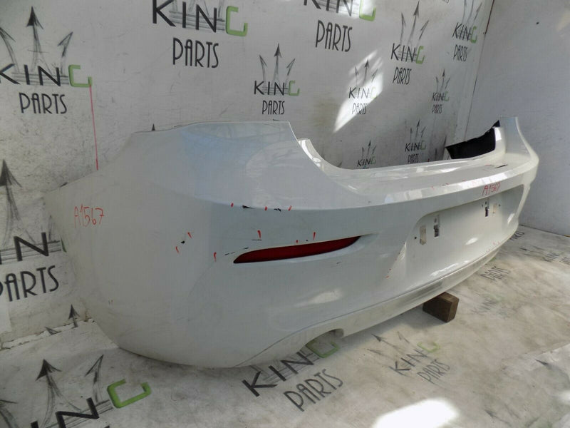 BMW 1 F20 2014-2016 LCI FACELIFT WHITE REAR BUMPER GENUINE 51127371752