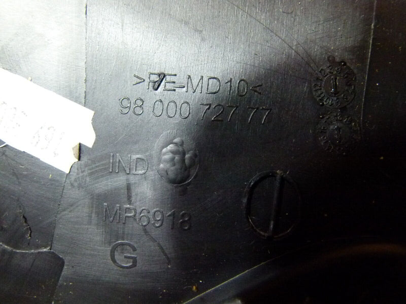 PEUGEOT 308 SW ESTATE 2017-21 LEFT SIDE UPPER C-PILLAR TRIM 9800072777