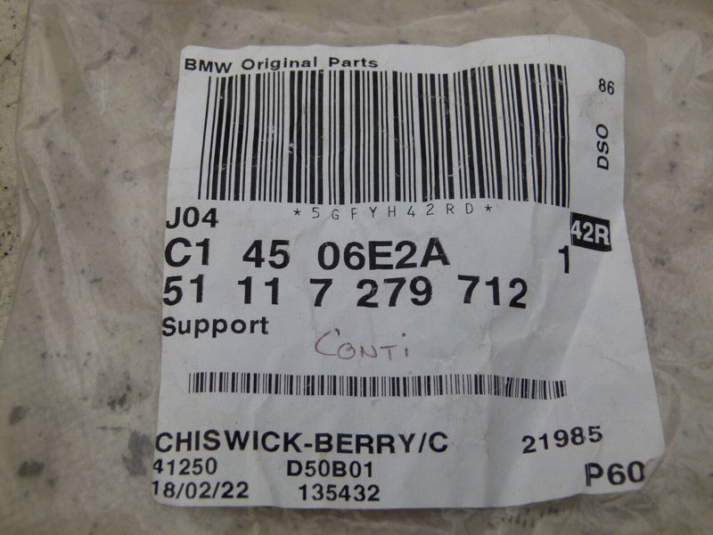 BMW 3 F30 2011-2015 FRONT BUMPER RIGHT LOWER BRACKET GENUINE 7279712