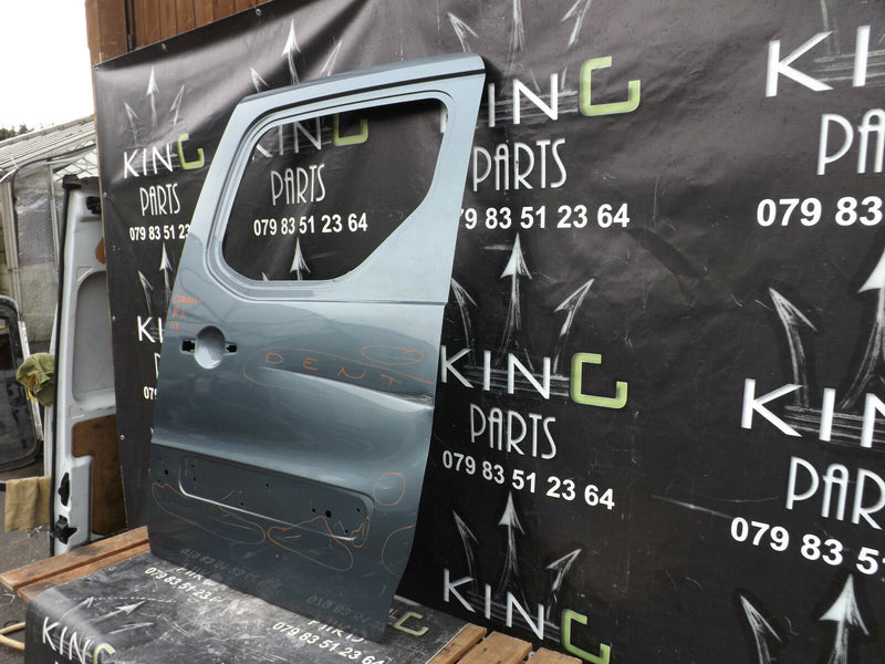 Peugeot Partner/Tepee/Kangoo 2008-On Left Passenger Side Sliding Door in Grey