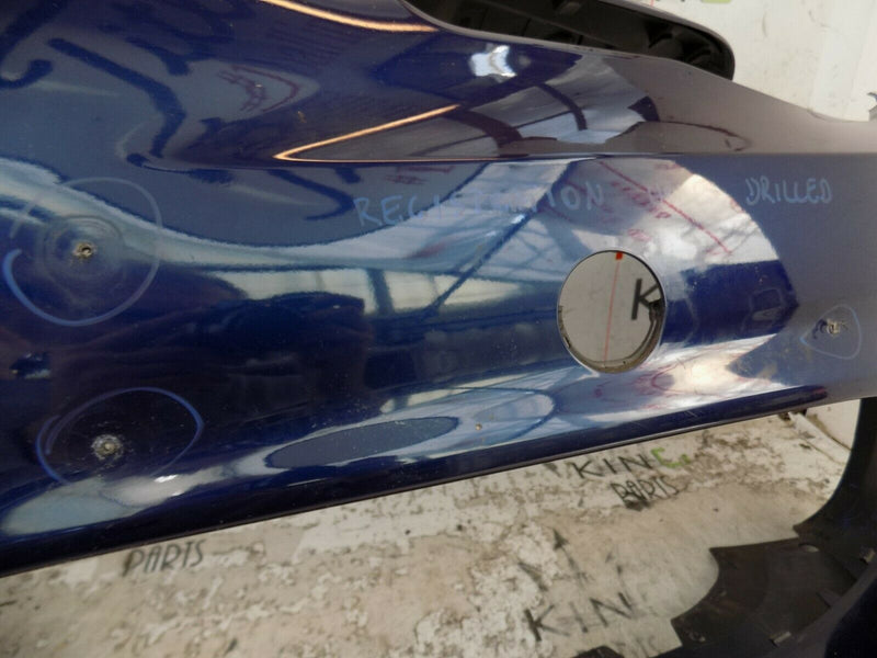 ALFA ROMEO GIULIA FROM 2016 FRONT BUMPER ORIGINAL BLUE  SRA PDC 5055656