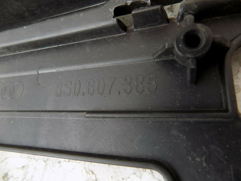 AUDI TTS MK3 2015-2018 REAR BUMPER CENTRE BRACKET 8S0807385