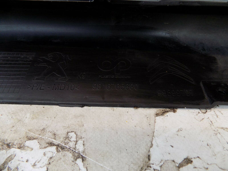 CITROEN BERLINGO PEUGEOT PARTNER 2018 GENUINE FRONT BUMPER 9816765680