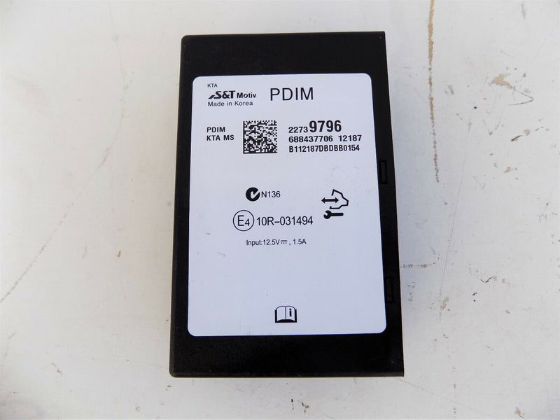 ASTRA J MK6 2009-2014 BLUETOOTH MODULE ECU UNIT PDIM PORTABLE DEVICE 22739796