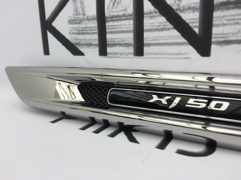 JAGUAR XJ XJ50 2019 LEFT SIDE WING FENDER TRIM VENT CHROME GRILL GX63-280B11-AD